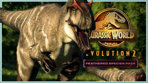 Species Field Guide Yutyrannus Feathered Species Pack Jurassic World Evolution 2 Youtube