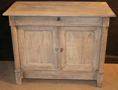 Not all that wild about the bead board look portions, though. Bleached Oak Side Cabinet - Antique BUFFETS / ENFILADES ...