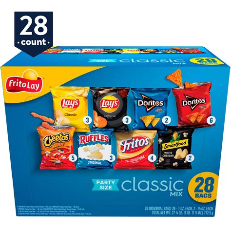 Frito Lay Variety Pack Party Mix 40 Count Ubicaciondepersonascdmx