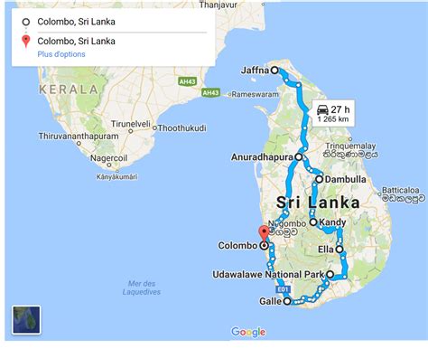 Itinéraire Sri Lanka 15 Jours Du Nord Au Sud My Little Road