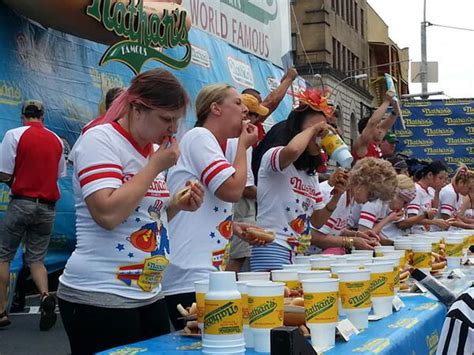 Life List 206 Compete At The Nathans Famous July Fourth Hot Dog