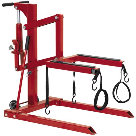 If you're a handyman and want to save a couple of hundred dollars, the following guide will teach you how to build your own motorcycle lift in the comfort of your garage. High Position Motorcycle Lift