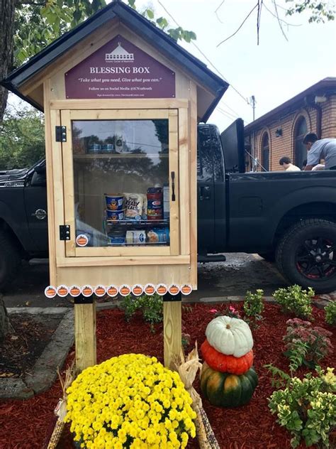 A box on a post into which anyone may place food and personal care items available to anyone any time. Project Gallery 2 — Little Free Pantry | Little free ...