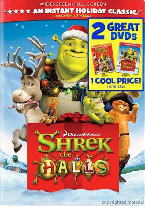 Shrek The Halls Shrek The Third Widescreen 2 Pack Dvd 2007