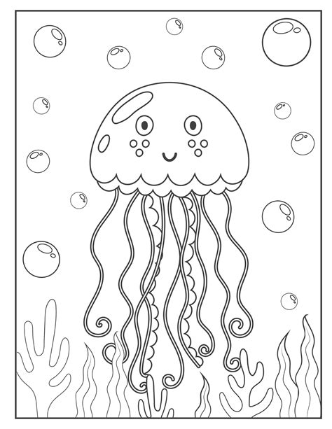 Cute Sea Animals Coloring Worksheet Is Available Now Contains 20 Pages