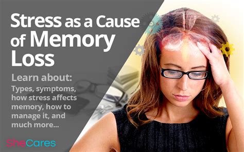 Stress As A Cause Of Memory Loss Shecares