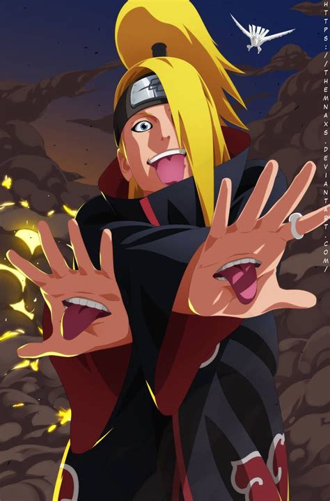 Deidara By Themnaxs Naruto Uzumaki Shippuden Otaku Anime Wallpapers