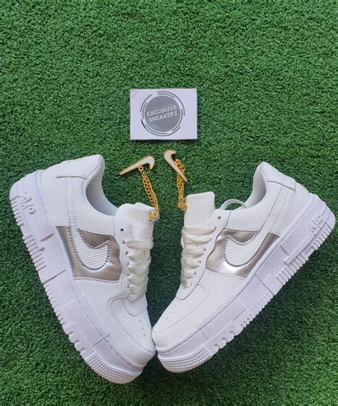 Nike Air Force 1 Pixel 'Gold Chain' - Exclusive Sneakers SA