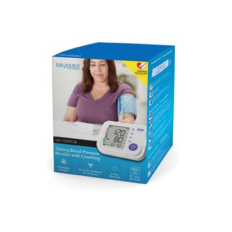 Aandd Life Source Premium Blood Pressure Monitor With Verbal Assistance