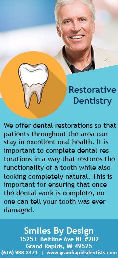 It Is Important To Complete Dental Restorations In A Way That Restores