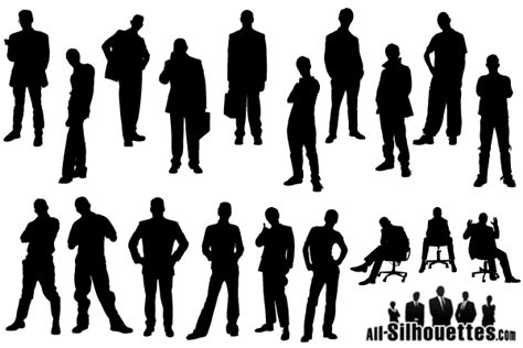 On this page presented 33+ vector human silhouette photos and images free for download and editing. Man Silhouette Free Vector Pack | Silhouette, Silhouette ...