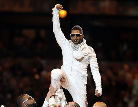 Usher From The Best Super Bowl Performance Looks Ever E News