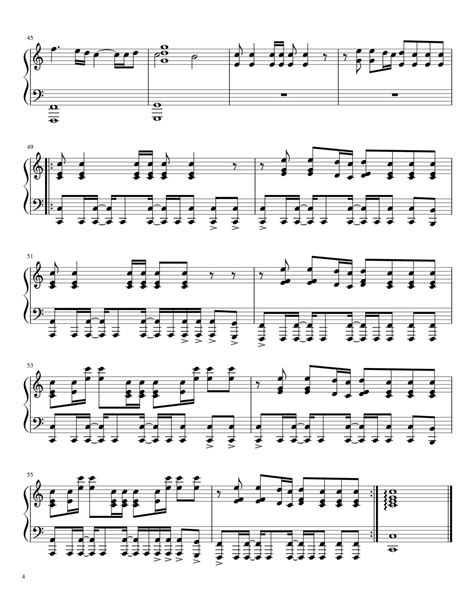 Try our unlimited sheet music subscription plan for free. Partitura Para Piano "Thunder" | Imagine Dragons - Las Notas De Nana