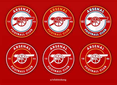 Tried My Hand At Redesigning The Arsenal Crest Let Me Know What You