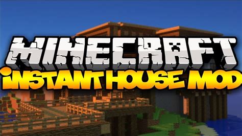 Minecraft Instant Houses Tents Houses Castles And More Mod
