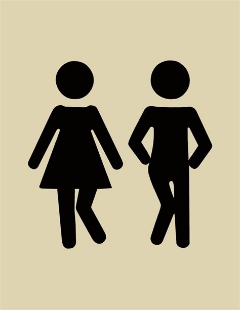 Bathroom Gender Sign Art Ideas And Inspiration For Cafes Bars Restaurants Bistros And Pubs