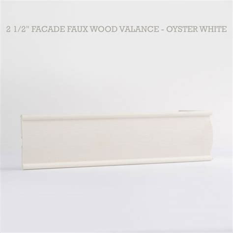 2 12 Faux Wood Blind Woodgrain Valance From 8 92 Inches