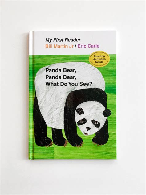 Eric Carle Panda Bear Panda Bear My First Reader Giving Tree Books