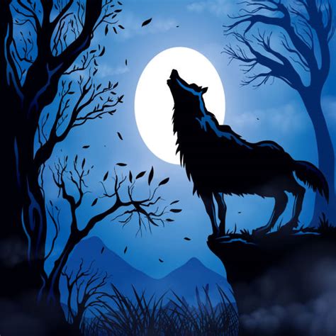 Wolf Howling At Moon Clip Art You Wont Believe This 49 Reasons
