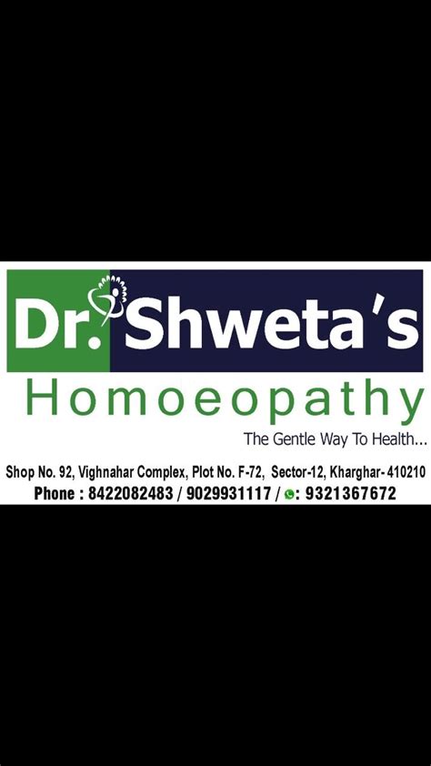 Dr Shwetas Homoeopathy Homoeopathy Clinic In Navi Mumbai Practo