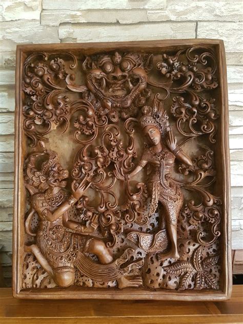 Wood Carving Wood Bali Indonesia Catawiki