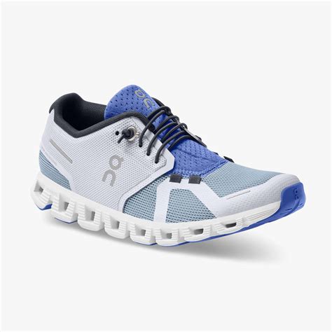 On Running Cloud Shoes Mens Cloud 5 Push Lavender Chambray