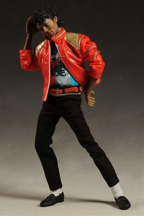 Hot Toys Michael Jackson Beat It Action Figure Michael Jackson Doll