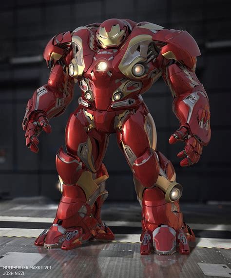 Artstation Avengers Infinity War Unused Hulkbuster Designs Josh
