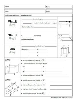 › gina wilson answer key 2015. Parallel and Perpendicular Lines (Geometry Curriculum ...
