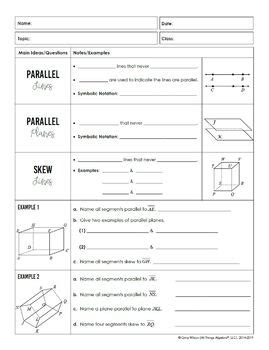 It truly is tough to determine what support to choose. Parallel and Perpendicular Lines (Geometry - Unit 3) by ...