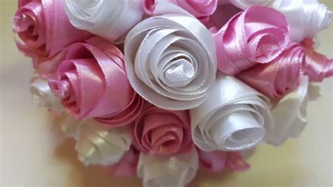 Oggi è il turno della moda bambina. DIY . fiori fai da te con un nastrino - YouTube