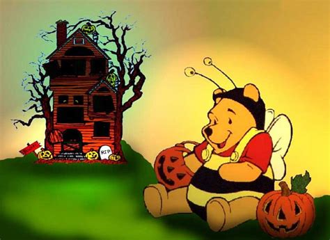 Halloween Winnie Pooh Candy And House Pumpkin Castume Winnie Pooh