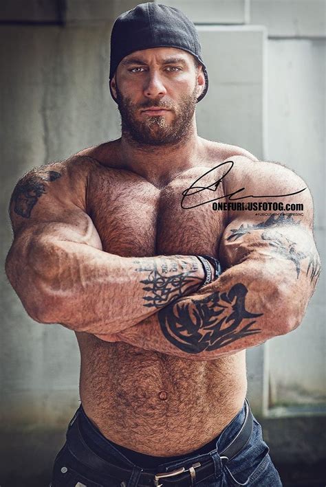Muscle Hunks Mens Muscle Hairy Men Bearded Men Grizzly Caleb