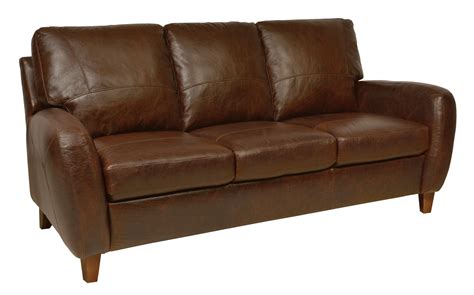 Custom sofas in living room furniture. Jennifer Italian Leather Sofa from Luke Leather | Coleman ...