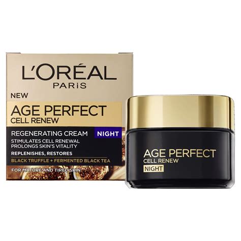 Buy Skin Expert Loreal Paris Age Perfect Cell Renew Night Cream 50 Ml
