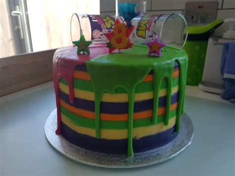 We Made A Slime Cake R Cakedecorating