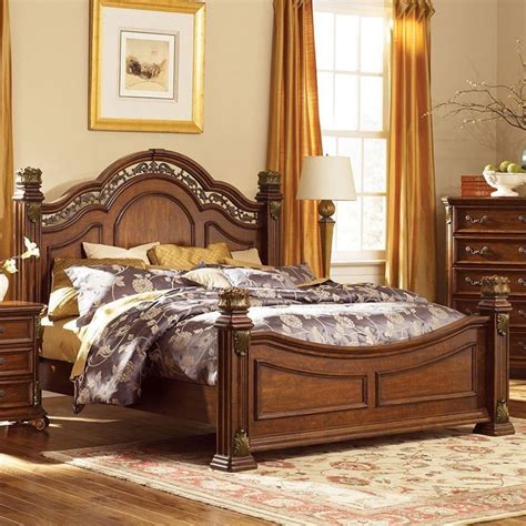The bed must be strong and stylish. Messina Estates Poster Bedroom Set by Liberty Furniture, 1 ...