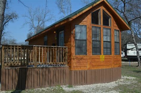 Maybe you would like to learn more about one of these? Outside of Deluxe Cabins - Picture of San Antonio KOA ...
