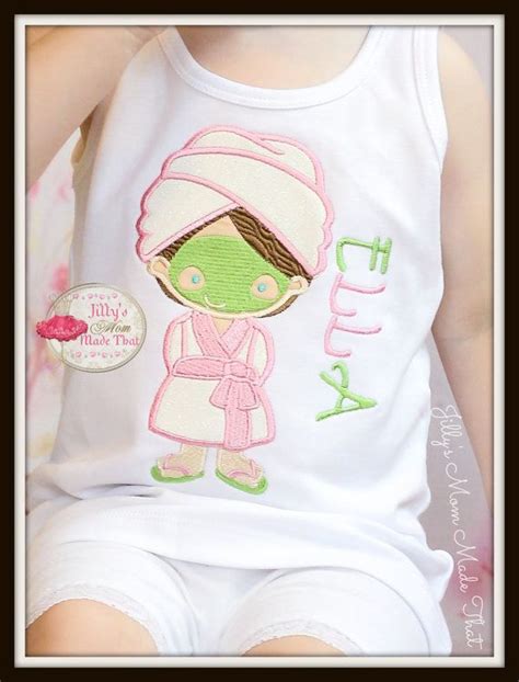 2020 top things to do in london. Girls Spa Shirt - Salon Party Cucumber Mask Shirt - Girls ...
