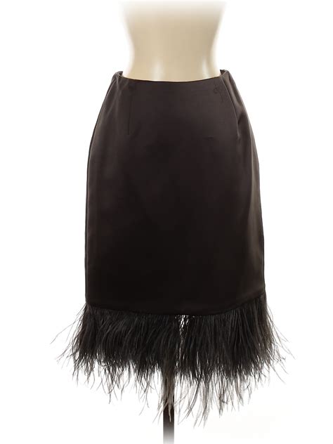Chetta B Women Black Formal Skirt 4 Ebay