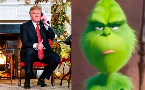 Donald Trump Grinch ¿todavía Crees En Santa Claus Le Dice A Niño
