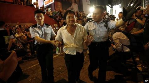 Hong Kong Protests Police Arrest Triad Gang Members Bbc News
