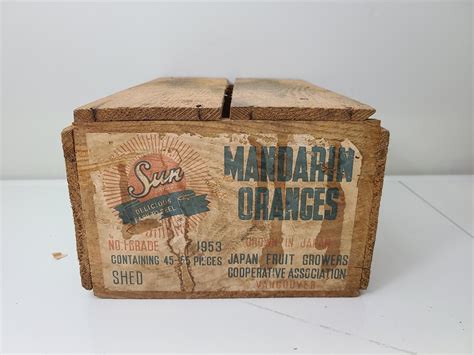 Urban Auctions Vintage Orange Box