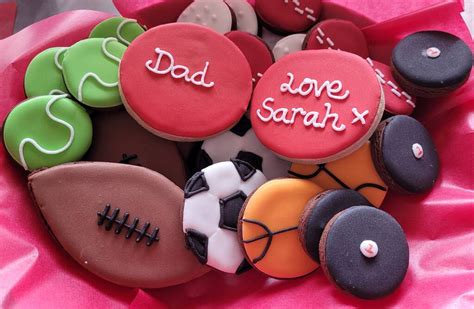 Personalised Sports Balls Biscuit Tin By Biscuit Village