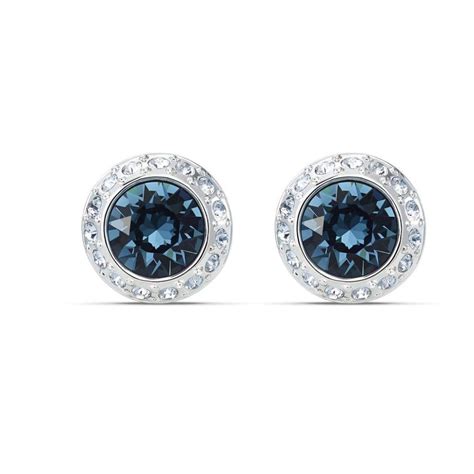 Swarovski Angelic Blue Stud Pierced Earrings 5536770