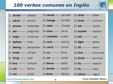 04 Verbos En Ingles Uso Del Infinitivo Y Ejemplos Comunes Images Images