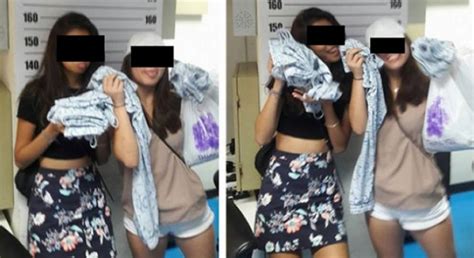 Spore Youths Allegedly Caught Shoplifting At Bangkok Mall Then Have Cheek To Laugh And Pose