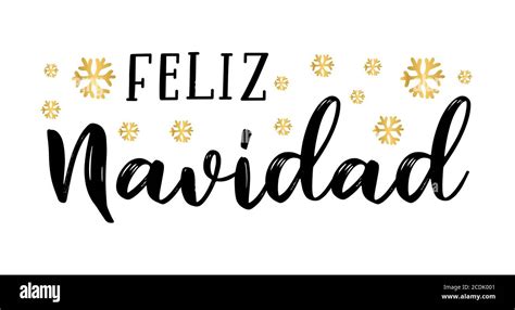 Feliz Navidad Cita En Español Como Logotipo O Encabezado Traducido