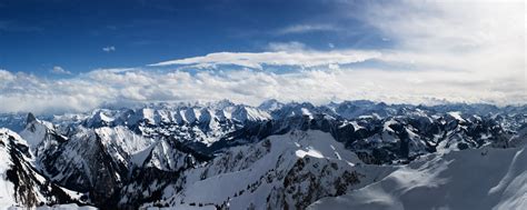 Alps Mountains Dual Monitor Wallpapers Hd Wallpapers Id 8219