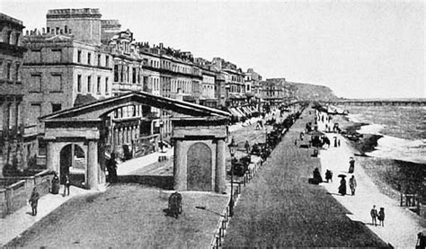 St Leonards Arch And Seafront Hastings Uk Photo Archive